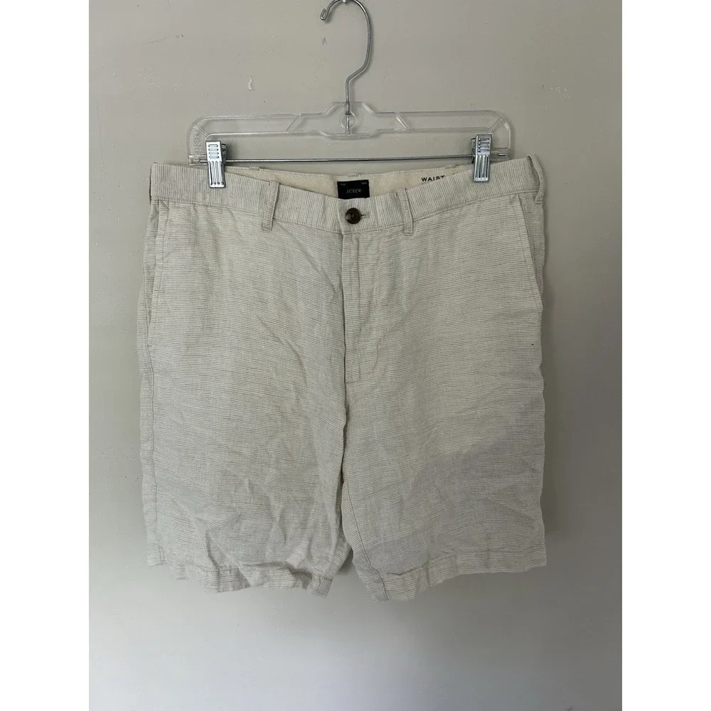 J Crew Men's Shorts 32‎ Ivory